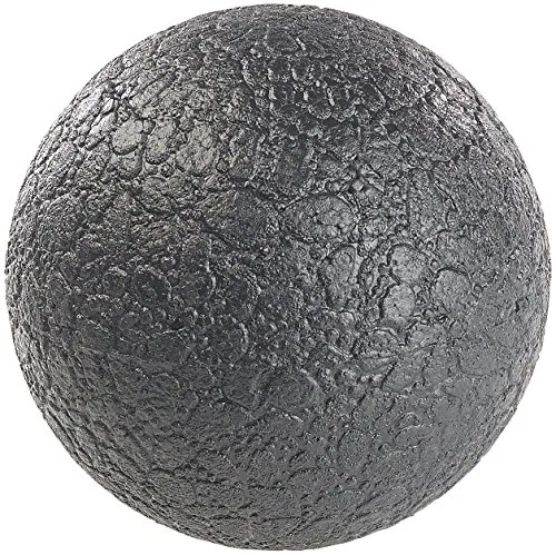 newgen medicals Faszienball: Massage-Ball und Faszien-Trainer für Rücken & Co., Ø 12 cm, schwarz (Faszienmassageball, Therapieball, Fuss Massager)