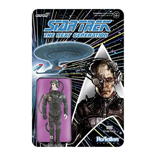Super 7 - Star Trek: The Next Generation Reaction Figure Wave 1 - Borg