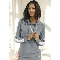 Bench. Kapuzensweatshirt mit Seitenstreifen von Bench.