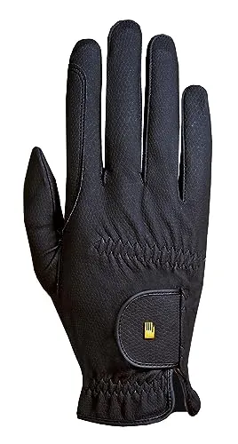 Roeckl Schwarz 8 Winterreithandschuh Roeck-Grip in schwarz von Roeckl