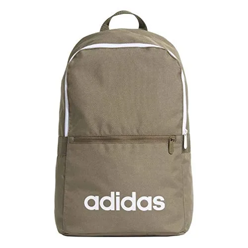 adidas ED0291 Linear Classic Daily Rucksack, Beige - Weiß