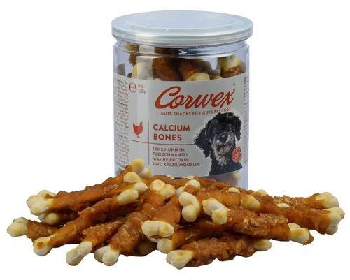 Corwex Calciumbones 220g – Dose für langanhaltende Frische & Zahnpflege