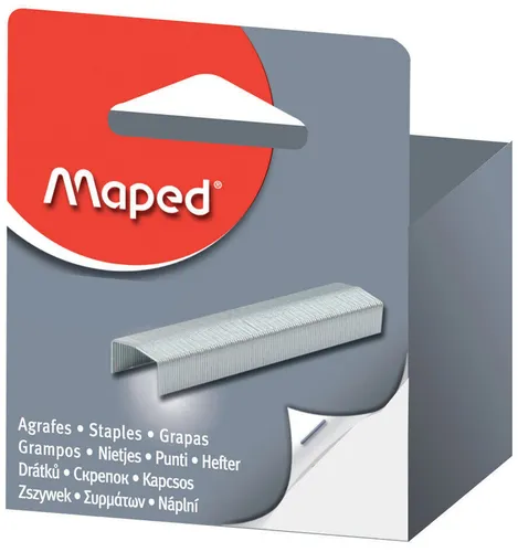 Maped Heftklammern 19 1/4 6 mm verzinkt 5.000 Stück