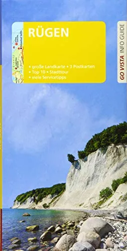 GO VISTA: Reiseführer Rügen: Mit Faltkarte und 3 Postkarten