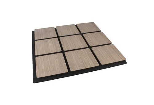 tktrading24 Wandpaneel Akustikpaneel mit Holzfurnier Dark Walnut