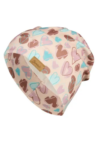 Sterntaler® Beanie Beanie Herzen (1-St)