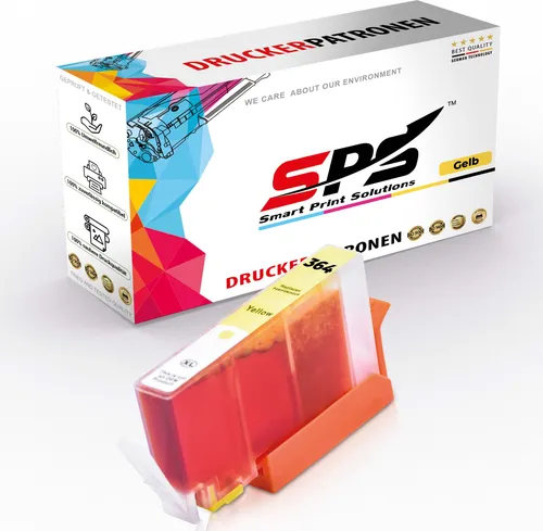 364XL Tintenpatrone Kompatibel für HP Deskjet 3522 E | 1x Gelb