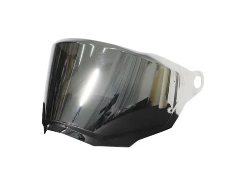 LS2 MX701 Visier, iridium-silber - Motorrad-Headsets mit iridium-silberner Beschichtung für optimalen UV-Schutz und verbesserten Sichtkomfort bei Fahrten.