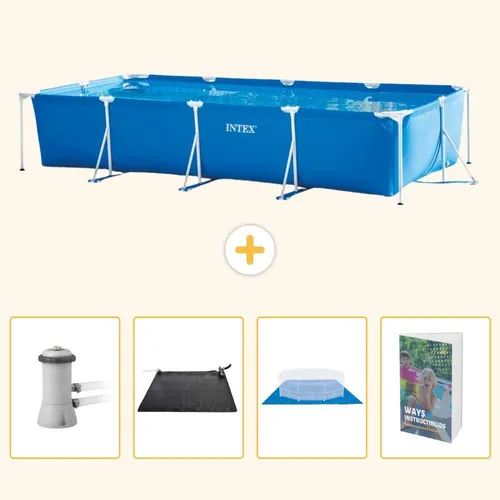 Rechteckiger Frame Pool 450x220 cm