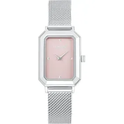 s.Oliver Quarzuhr 2035437 - Elegante Damenarmbanduhr in roségold mit braunem Lederarmband, 3 ATM wasserdicht und kratzfestem Mineralglas. Ideal für stilbewusste Frauen und perfekt als Geschenk in eleganter Box.