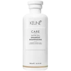 Keune Care Line Satin Oil Shampoo, 300 ml - Luxuriöses Shampoo für glänzendes und geschmeidiges Haar, ideal für die tägliche Anwendung und Pflege.