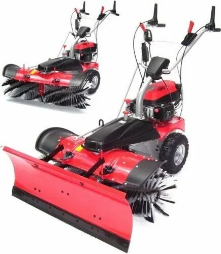 55743/44 Benzin Kehrmaschine 1000 Motorbesen Schneeschieber Schneeschild