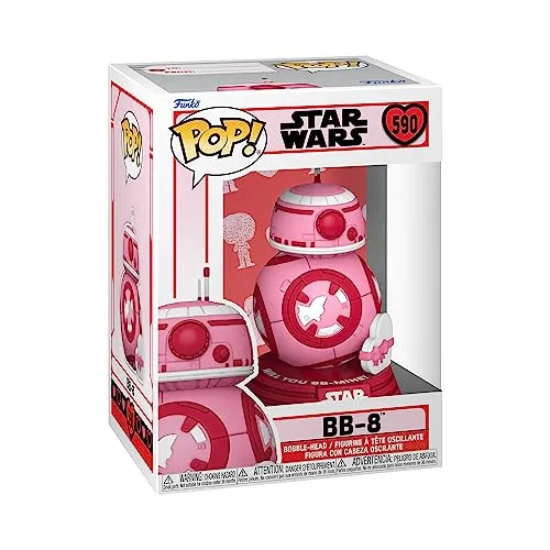 Funko Pop! Star Wars: Valentines - BB-8 - Vinyl-Sammelfigur - Geschenkidee - Offizielle Handelswaren - Spielzeug Für Kinder und Erwachsene - Movies Fans - Modellfigur Für Sammler und Display