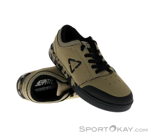 Leatt 2.0 Flatpedal Shoe Dune 43,5 - Fahrradschuhe mit optimaler Kontrolle und Grip, ideal für Enduro- und BMX-Fahrer. Die RideGrip-Sohle sorgt für besten Halt, während antimikrobielle Materialien für Komfort und Frische sorgen.