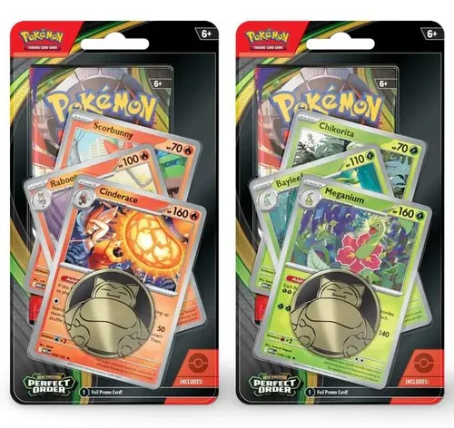 Pokemon Perfect Order: Meganium Premium Checklane Blister