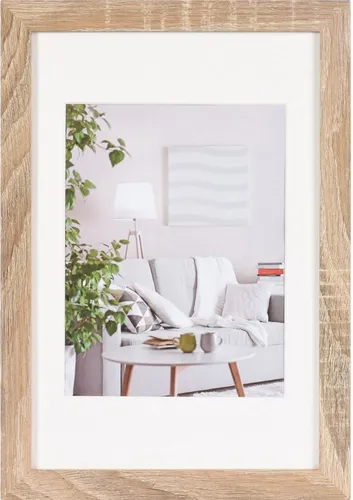 Bilderrahmen Modern 20x30 cm mittelbraun