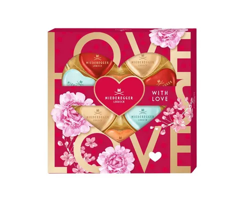 Niederegger Süßigkeit Niederegger Meisterselektion Herzen