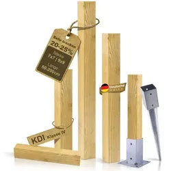 Zaunpfosten & -querlatten von BooGardi