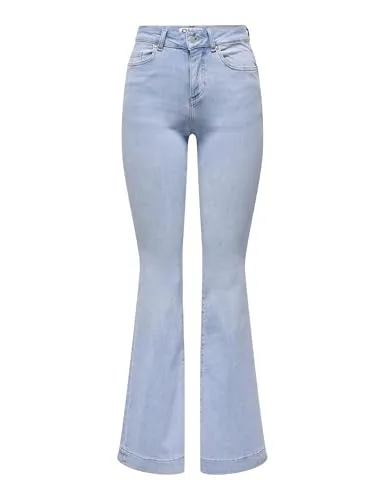 ONLY 5-Pocket-Jeans ONLBLUSH MD RETRO FLARED DNM DIA322 von ONLY