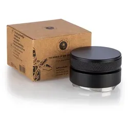 Buddy's Bar Kaffeeverteiler Ø 53 mm – Perfekte Espressozubereitung - Kaffeezubehör für Baristas, sorgt für gleichmäßige Verdichtung des Kaffeemehls und exzellente Espresso-Qualität. Hochwertiges Edelstahl und Aluminium garantieren Langlebigkeit.