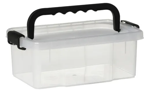 plast team Aufbewahrungsbox HOBBY BOX 11,5 Liter transparent