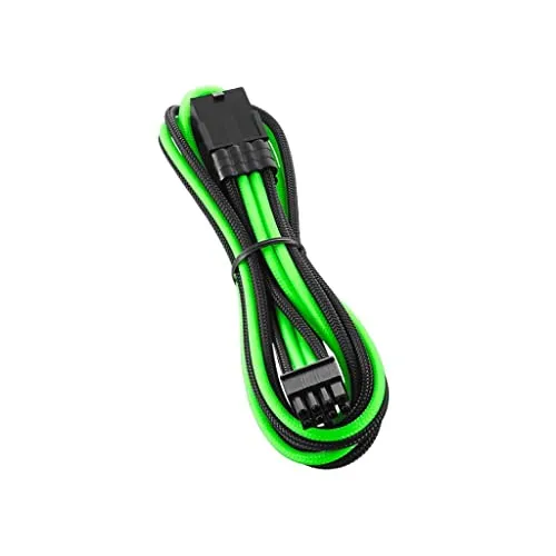 CableMod compatible PRO ModMesh 8-Pin PCIe Verlängerung - 45cm, schwarz/hellgrün