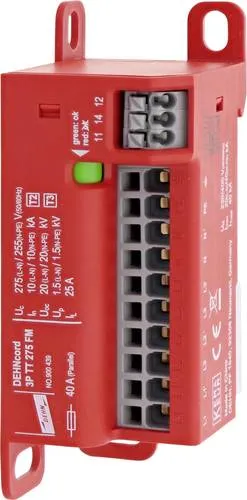 Dehn 900439 DCOR 3P TT - Überspannungsableiter Typ 2+3, zuverlässiger Schutz für elektrische Anlagen