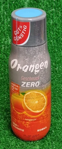 Gut & Günstig Orangen Geschmack Zero Getränke Sirup 0,5l