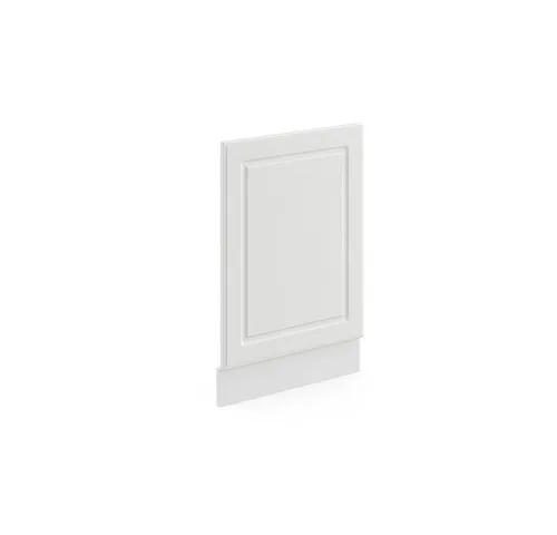 Vicco Frontblende R-Line, Weiß Landhaus, 45 cm - Küchenunterschrank für Geschirrspüler, modulare und höhenverstellbare Frontblende aus pflegeleichter Spanplatte, ideal für individuelle Küchenlösungen.