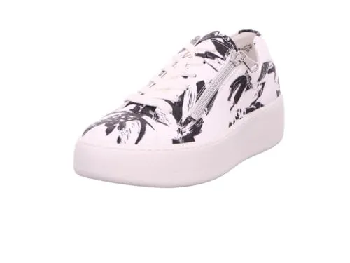 Waldläufer Damen Nicky Sneaker - Sportlicher Lowtop-Sneaker mit herausnehmbarer Decksohle, veganem Material und flexibler, rutschhemmender Laufsohle für optimalen Tragekomfort.