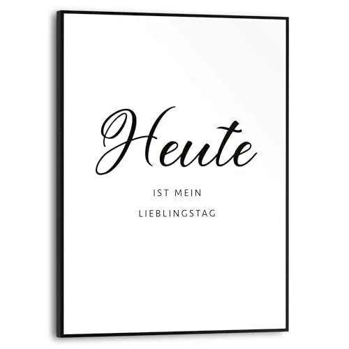 Poster & Bildende Kunst Schwarz von REINDERS