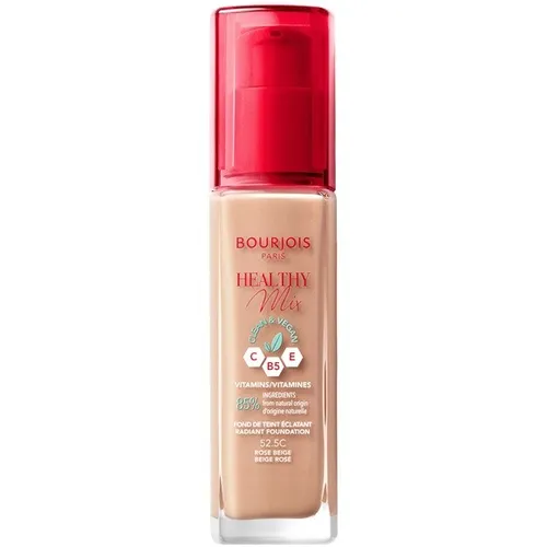 BOURJOIS Healthy Mix CleanVegan podkład do twarzy 52,5 Rose Beige  3616303397197