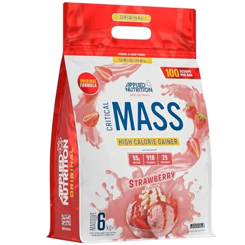 Applied Nutrition Critical Mass - Original, Strawberry - 6000g