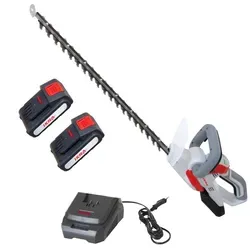 IKRA Akku Heckenschere IAHS 20-1 mit 2 Akkus und Schnellladegerät