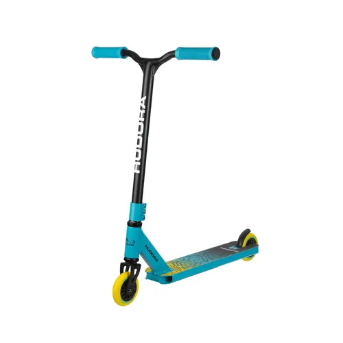 Stunt Scooter Kids, hellblau - Robuster Spaß für kleine Abenteurer - Roller / Kickboards für Kinder, ideal für Tricks und Stunts, mit strapazierfähigem Design und coolem, hellblauen Look.