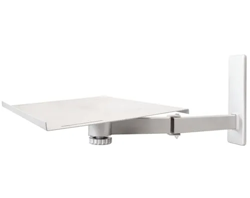 my wall H20WL Wandhalter für TV, Laptops, Notebooks und Lautsprecher, Flexibel, Schwenkarm, Notebook Wandhalterung, Lautsprecherständer