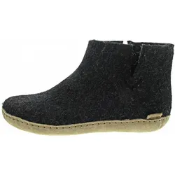 Glerups Filz Hausschuhe Herren und Damen (Größe 46) - Wanderschuhe aus 100% Naturwolle, die Feuchtigkeit aufnehmen und die Füße warm und trocken halten. Ideal für drinnen und draußen, handgefertigt mit Liebe und dänischer Handwerkskunst.