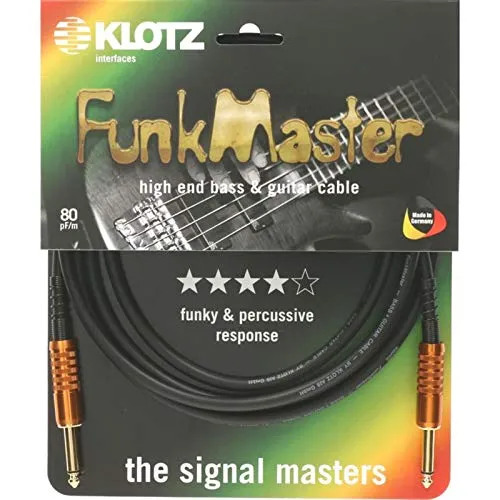 KLOTZ TM-0600 Instrumentenkabel Kl-Kl 6m von Klotz