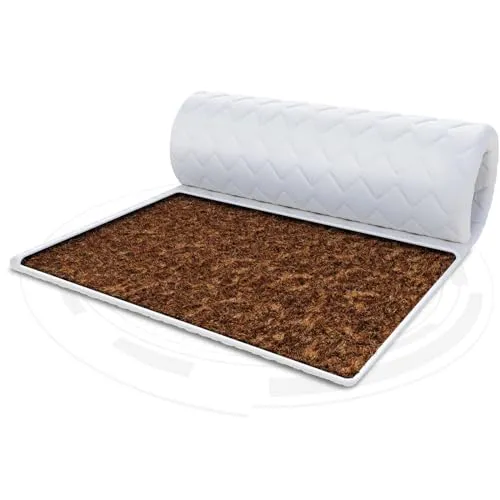 FDM Matratzentopper KOKOS 120x200 cm - Matratzenauflage mit Kokosfasern für zusätzliche Stabilität und Unterstützung. Ideal für Allergiker, da resistent gegen Bakterien und Milben. Perfekte Luftzirkulation für einen frischen Schlaf.