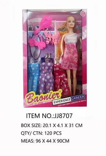 Puppe mit Zubehör JJ8707