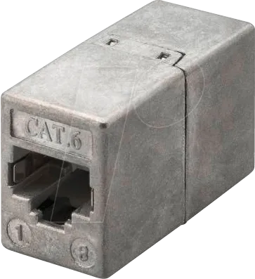 GOOBAY 93963 - RJ45 Modularkupplung/Verbinder, CAT 6