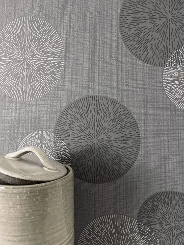 Tapeten Silber von Newroom