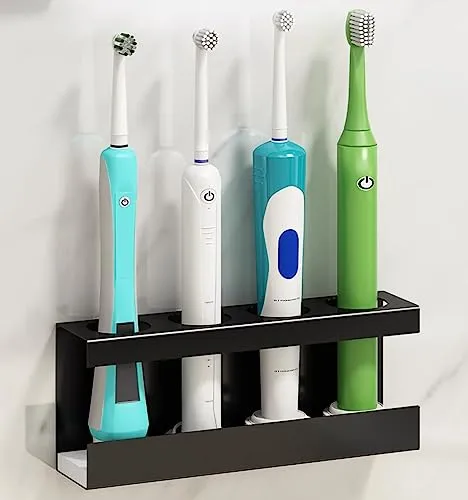 Zahnbürstenhalter Schwarz von ANBOO