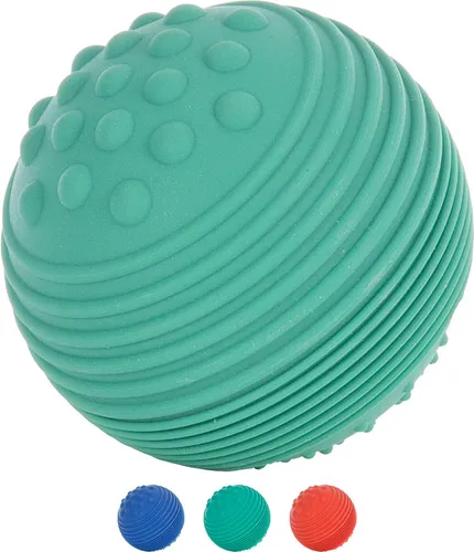 Physio Reflexball mit Noppen Massageball Motorik Training Entspannung, 7 cm