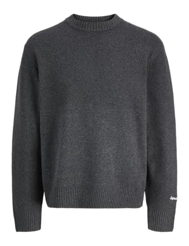 JACK & JONES Jornorrebro Knit Crew Neck Sn in grau von Jack & Jones