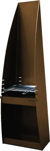 Hainser Gartenkamin und Grill Arcus Cor-Ten® 4-Stahl 55x40x180 cm