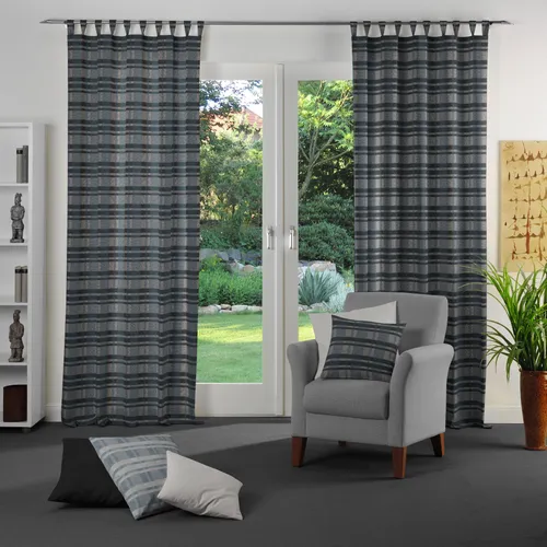 Vorhänge & Gardinen Petrol von Wirth