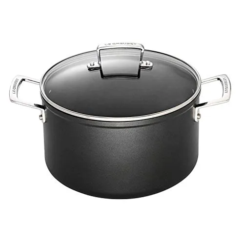 Le Creuset Aluminium-Antihaft Fleischtopf Ø 24 cm in schwarz von Le Creuset
