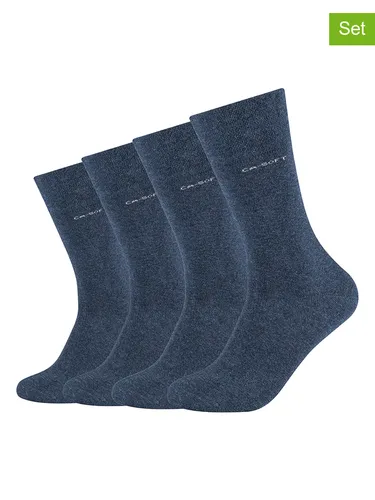 camano 4er-Set: Socken in Blau, Größe 35-38, Damen von Camano