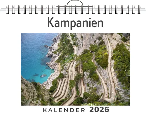 Ben Hoffmann | Kampanien | Kalender | Deutsch | 2026 | FlipFlop